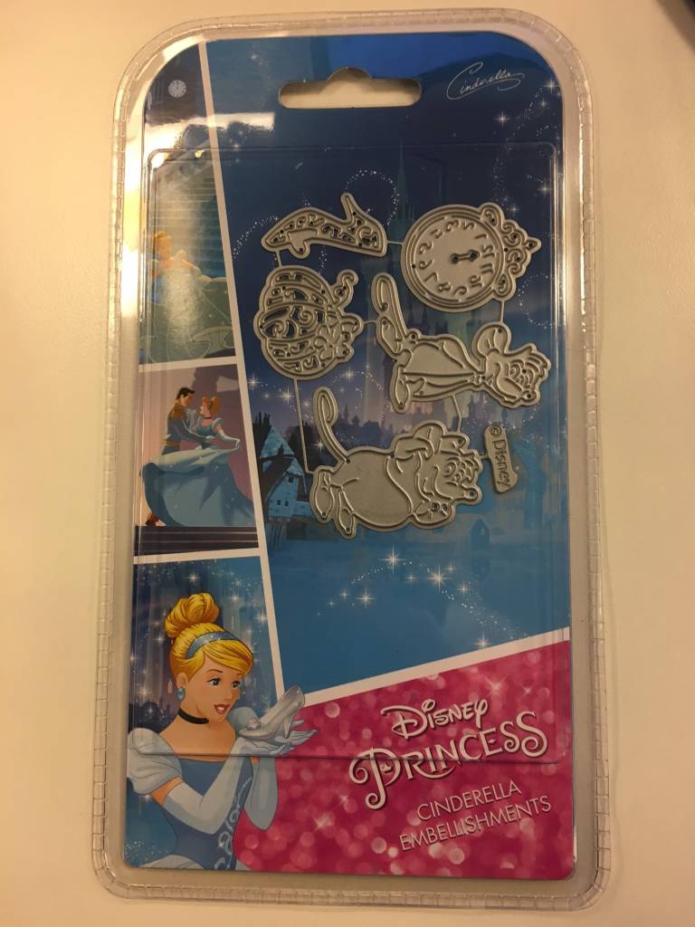 Disney 'Princess' Cinderella Embellishments (DL086) - Paperpads.nl