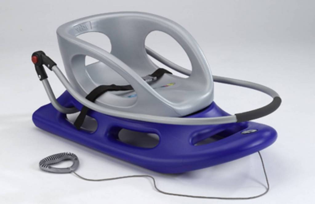 Slittino Snow Tiger Per Bambini - Leggero, Pattini Inox, Design Sicuro - Foto 2