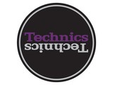 Technics Mirror Purple on Black Slipmats