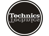 Technics Mirror White on Black Slipmats