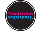Technics Mirror Purple/Blue on Black Slipmats
