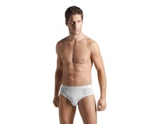Cotton Pure Midi Brief White Cotton Pure Midi Brief White