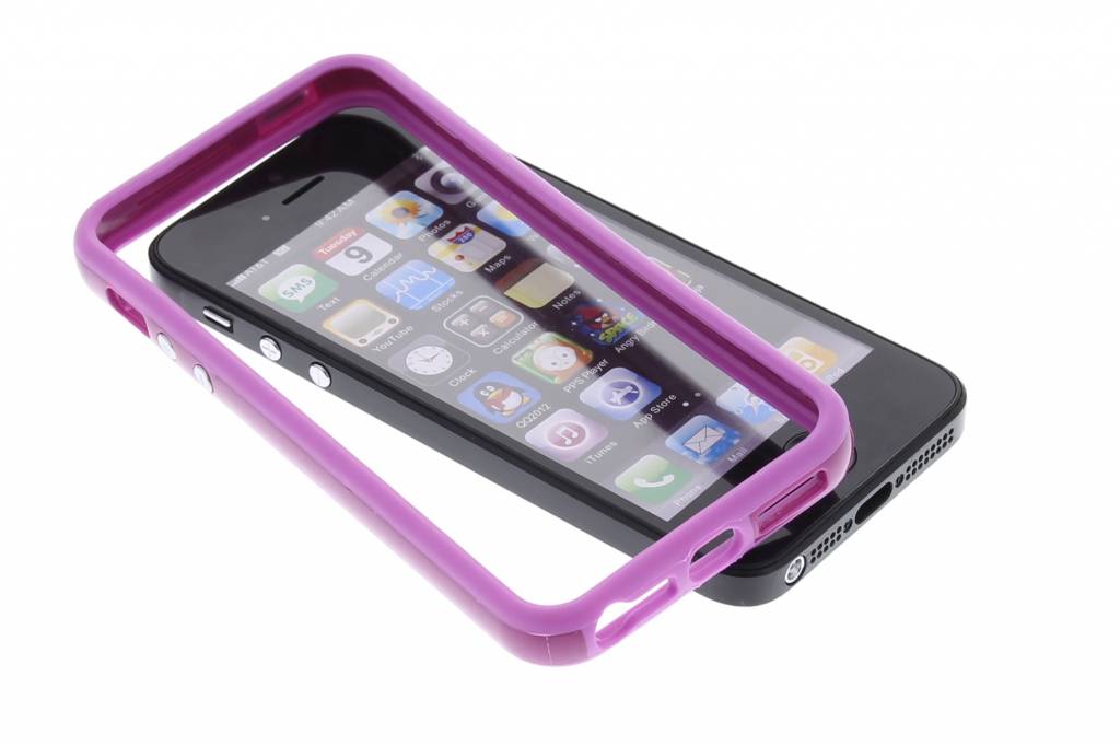 Image of Paarse bumper voor de iPhone 5 / 5s / SE