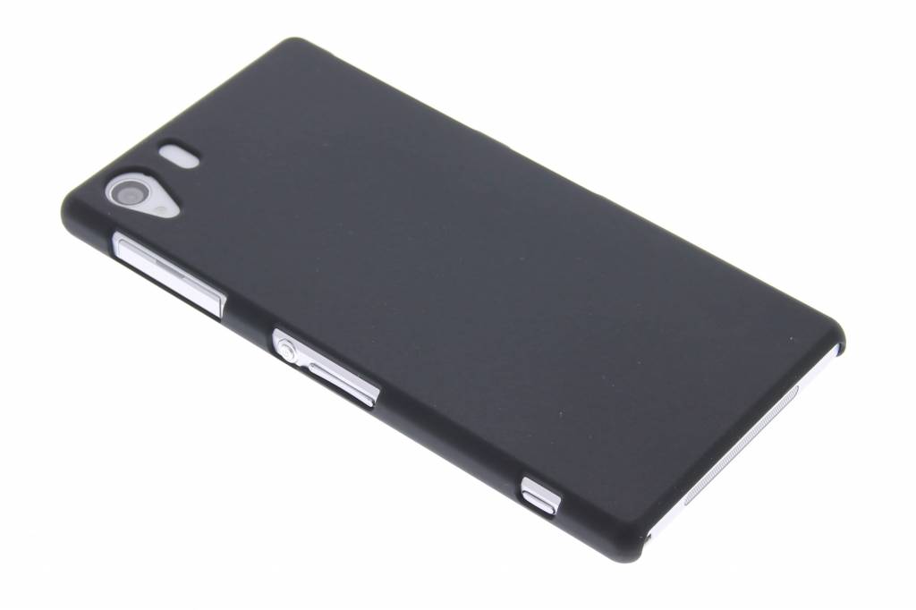 Image of Zwart effen hardcase hoesje voor de Sony Xperia Z1