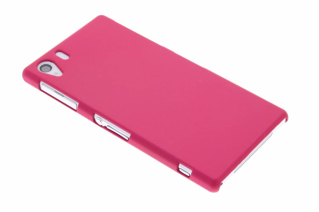 Image of Fuchsia effen hardcase hoesje voor de Sony Xperia Z1