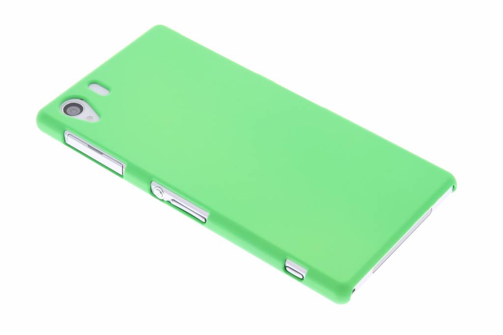 Image of Groen effen hardcase hoesje voor de Sony Xperia Z1