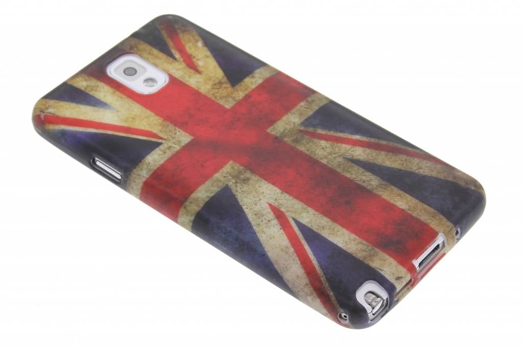 Image of Britse vlag siliconen hoesje voor de Samsung Galaxy Note 3