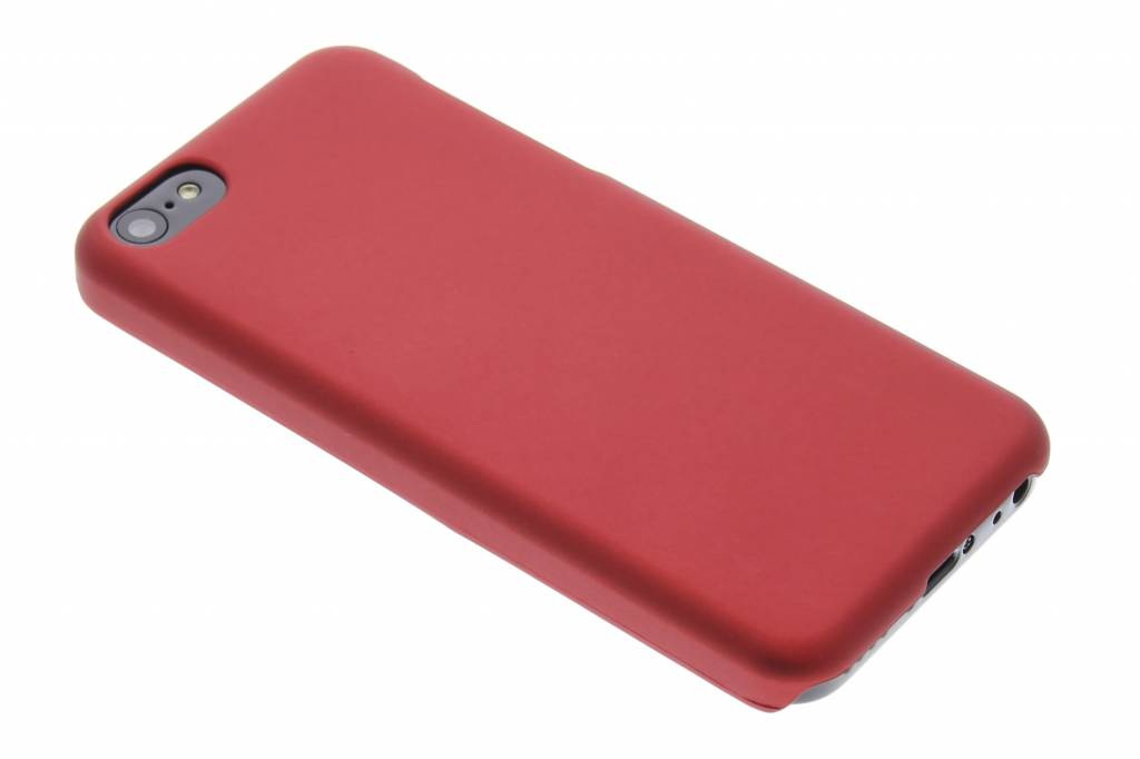 Image of Rood effen hardcase hoesje voor de iPhone 5c