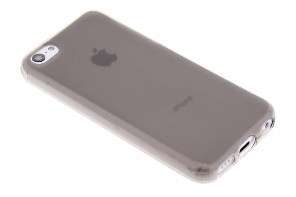 Image of Grijs hard siliconen hoesje voor de iPhone 5c