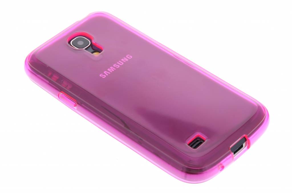 Image of Fuchsia transparante gel case voor de Samsung Galaxy S4 Mini