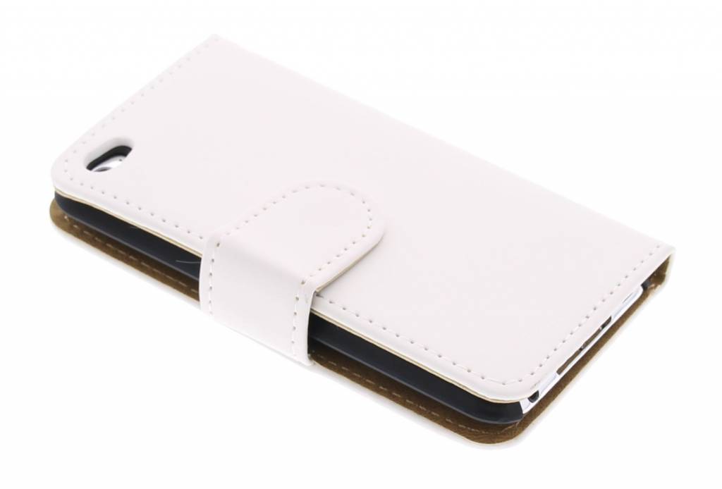 Image of Witte effen booktype hoes voor de iPod Touch 4g