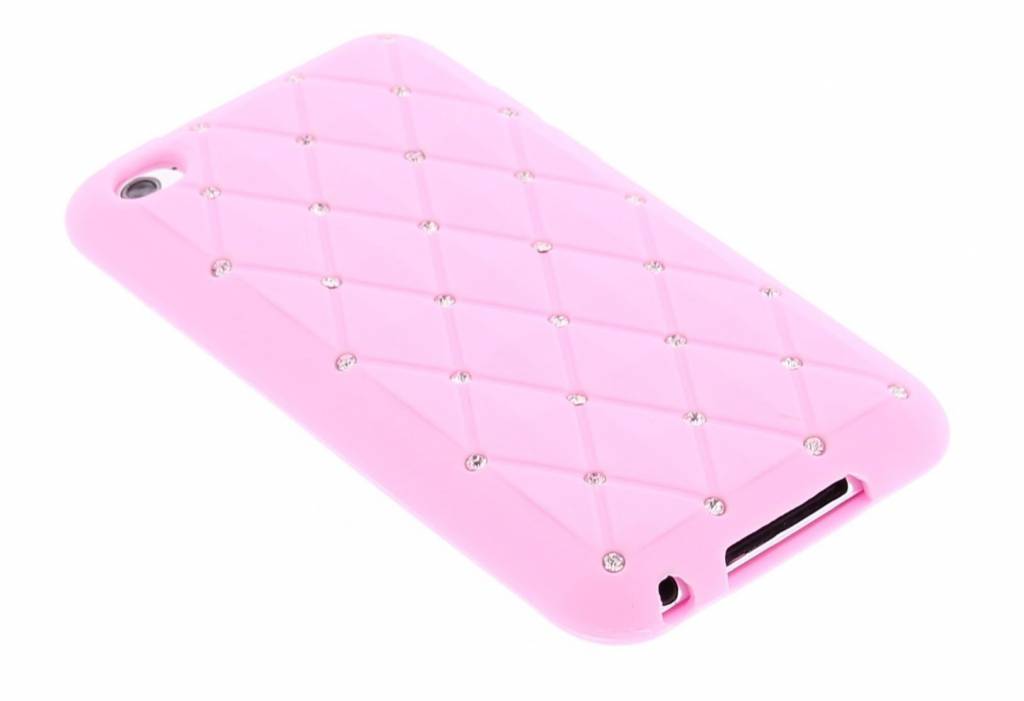 Image of Een schitterende siliconen hoes met strass-steentjes iPod Touch 4g