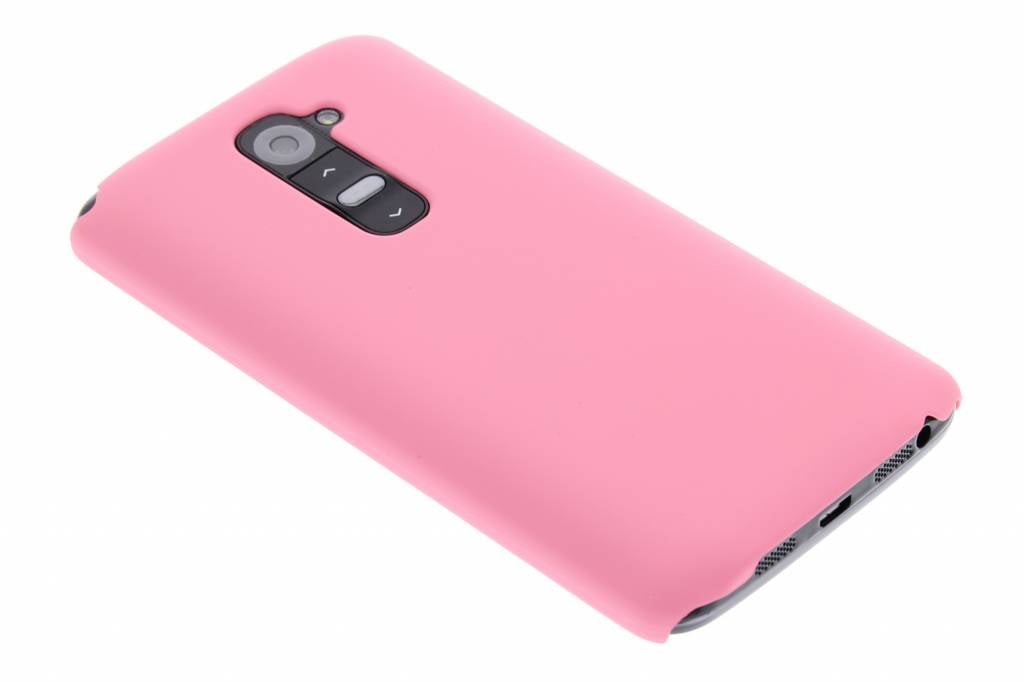 Image of Roze effen hardcase hoesje voor de LG G2