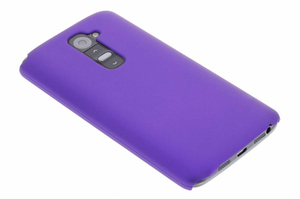 Image of Paars effen hardcase hoesje voor de LG G2