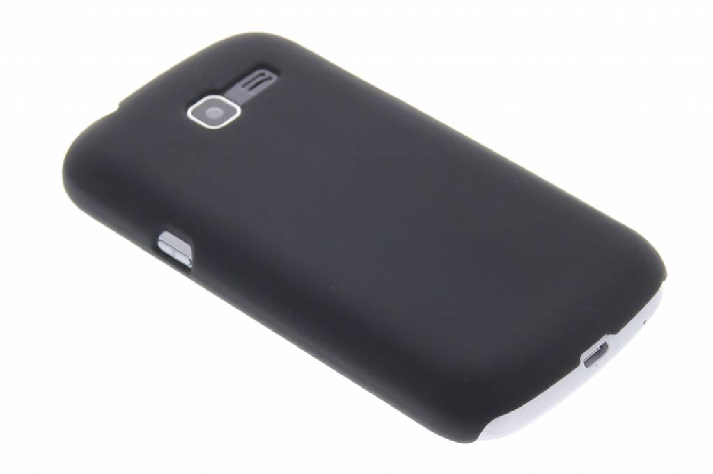 Image of Zwart effen hardcase hoesje voor de Samsung Galaxy Trend Lite S7390