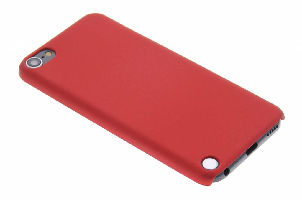 Image of Rood effen hardcase hoesje voor de iPod Touch 5g / 6