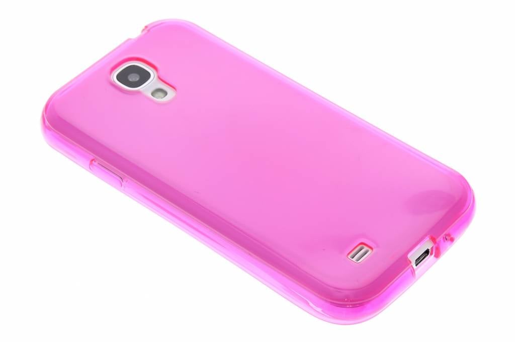 Image of Fuchsia transparante gel case voor de Samsung Galaxy S4