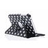 Zwarte 360° draaibare hoes met polka dot design voor de Samsung Galaxy Tab 3 7.0 Zwarte 360° draaibare hoes met polka dot design voor de Samsung Galaxy Tab 3 7.0