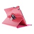 Fuchsia 360º draaibare krokodil tablethoes voor de iPad 2 / 3 / 4 Fuchsia 360º draaibare krokodil tablethoes voor de iPad 2 / 3 / 4