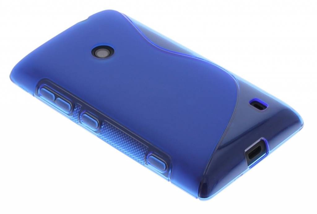 Image of Blauw S-line flexibel TPU hoesje voor de Nokia Lumia 520