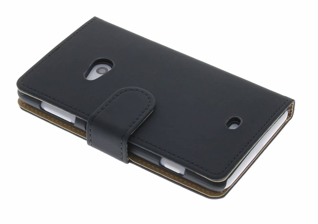 Image of Zwart matte booktype hoes voor de Nokia Lumia 625