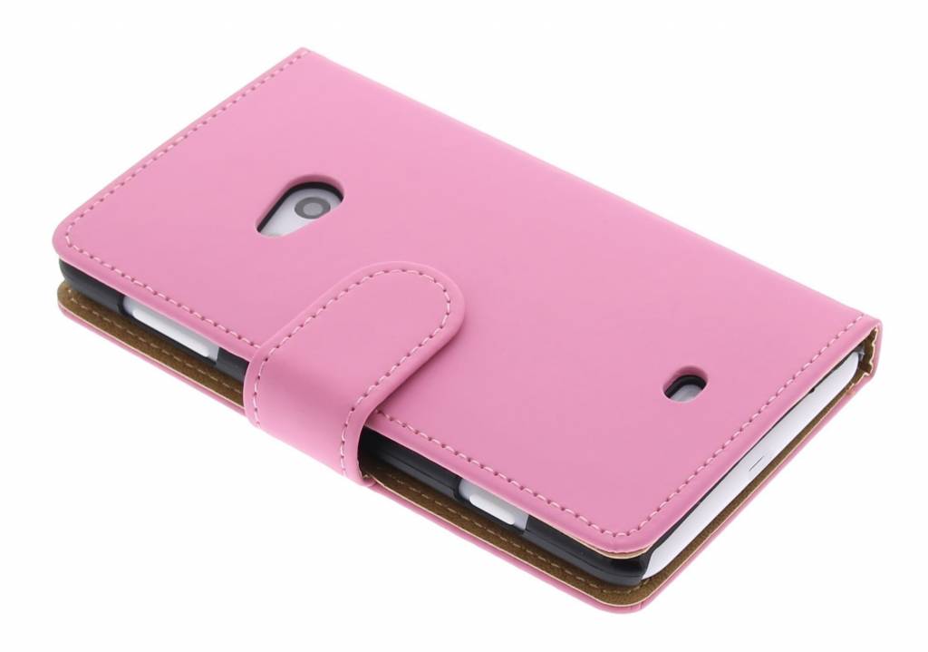 Image of Roze matte booktype voor de Nokia Lumia 625