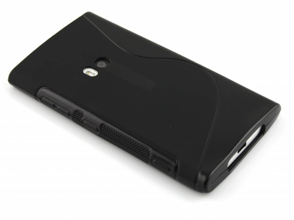 Image of Zwart S-line flexibel TPU hoesje voor Nokia Lumia 920