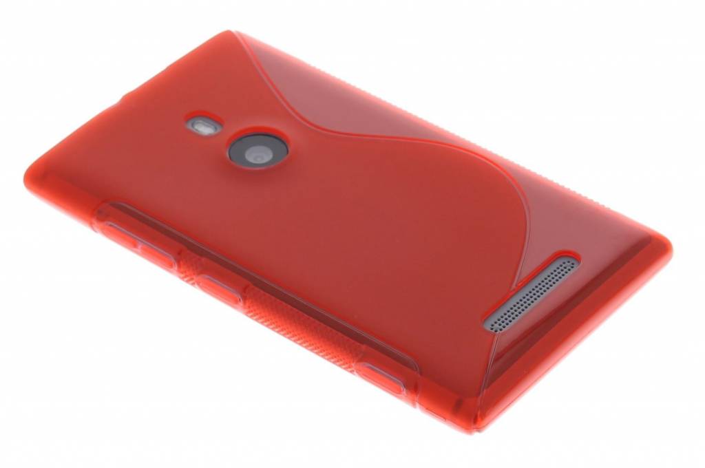 Image of Rood TPU S-line hoesje voor de Nokia Lumia 925