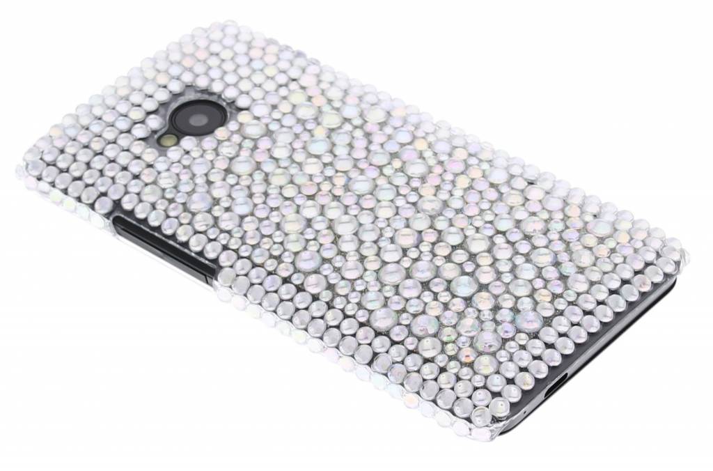 Image of Wit BlingBling hardcase hoesje met strass voor de HTC One