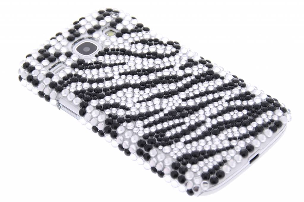 Image of Zebra design BlingBling hardcase hoesje voor de Samsung Galaxy Core