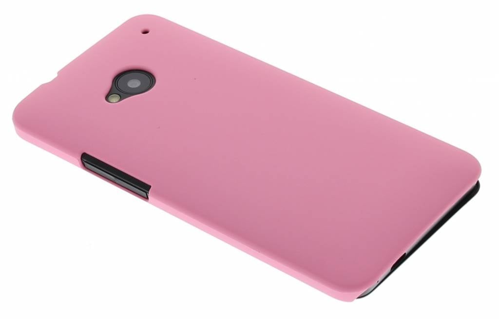 Image of Roze effen hardcase hoesje voor de HTC One