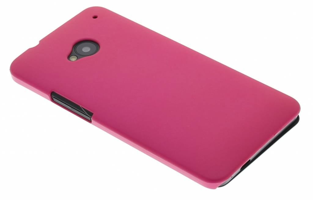 Image of Fuchsia effen hardcase hoesje voor de HTC One