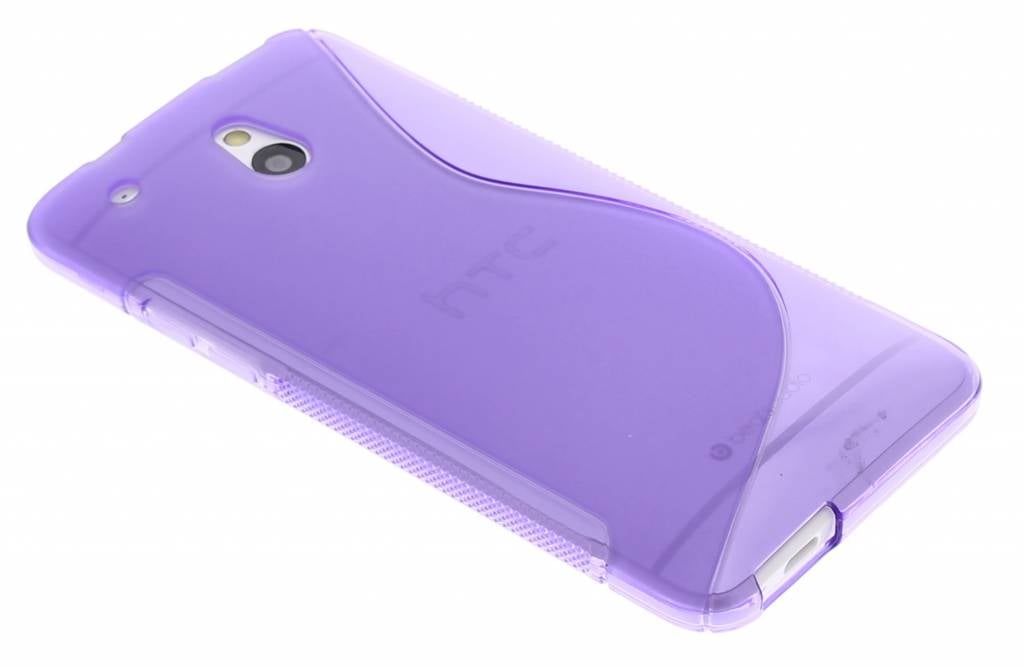 Image of Paars TPU S-Line hoesje voor de HTC One Mini