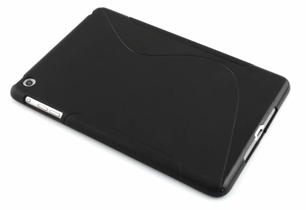 Image of Zwarte S-line TPU tablethoes voor de iPad Mini / 2 / 3