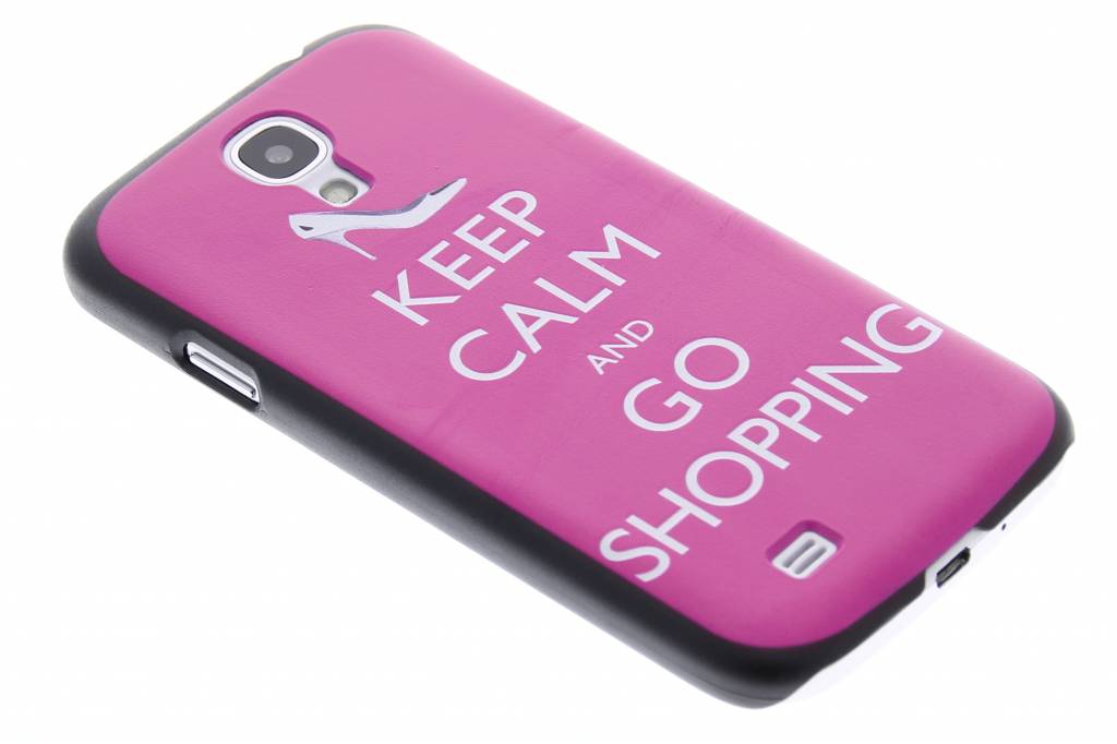 Image of Keep Calm and go shopping design hardcase Samsung Galaxy S4