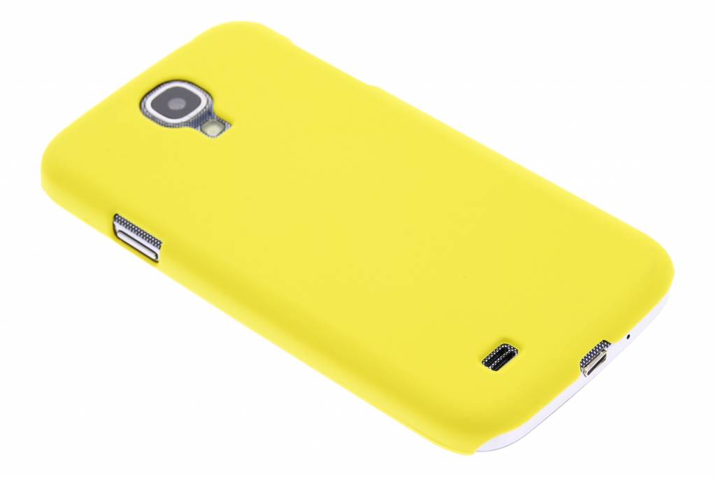 Image of Geel effen hardcase voor de Samsung Galaxy S4