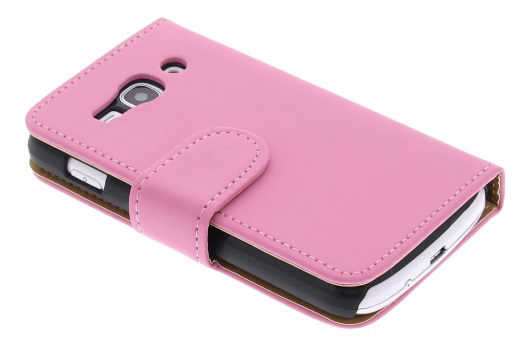 Image of Roze booktype hoes voor de Samsung Galaxy Ace 3