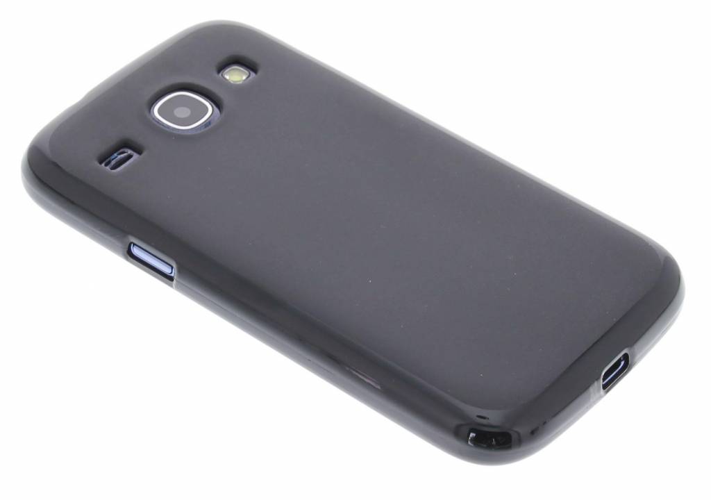 Image of Zwart hard siliconen hoes voor de Samsung Galaxy Core