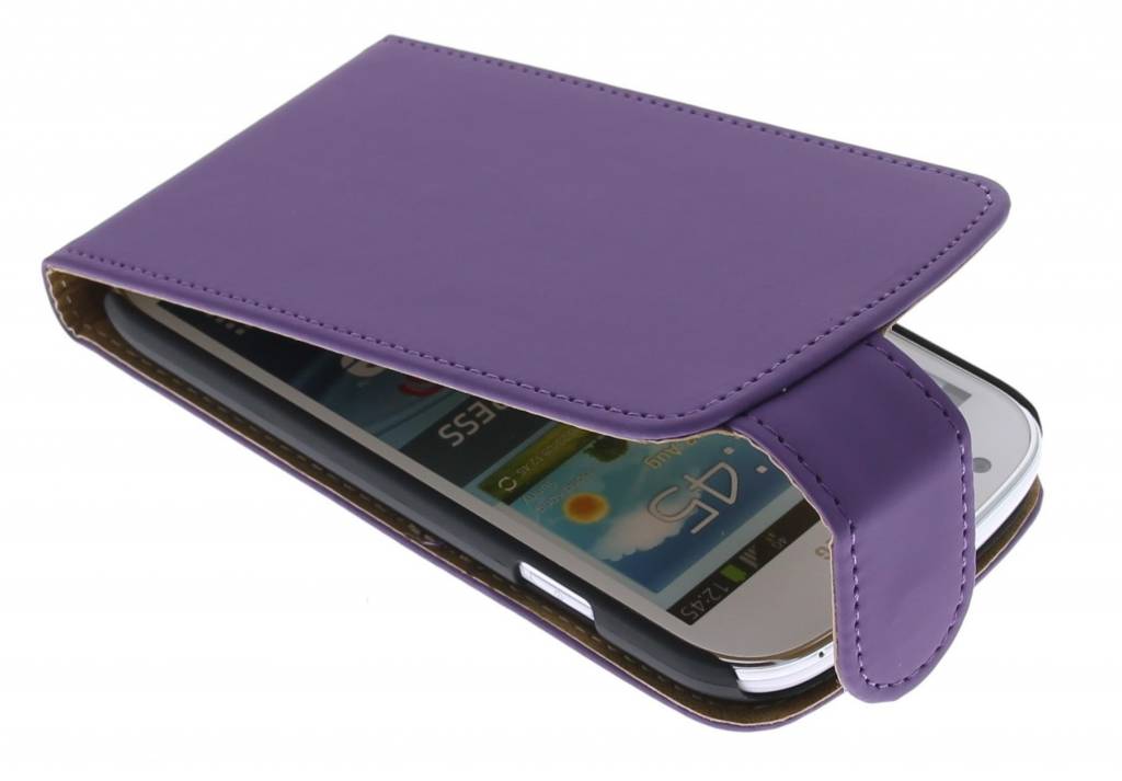 Image of Paars Classic flipcase voor de Samsung Galaxy Express