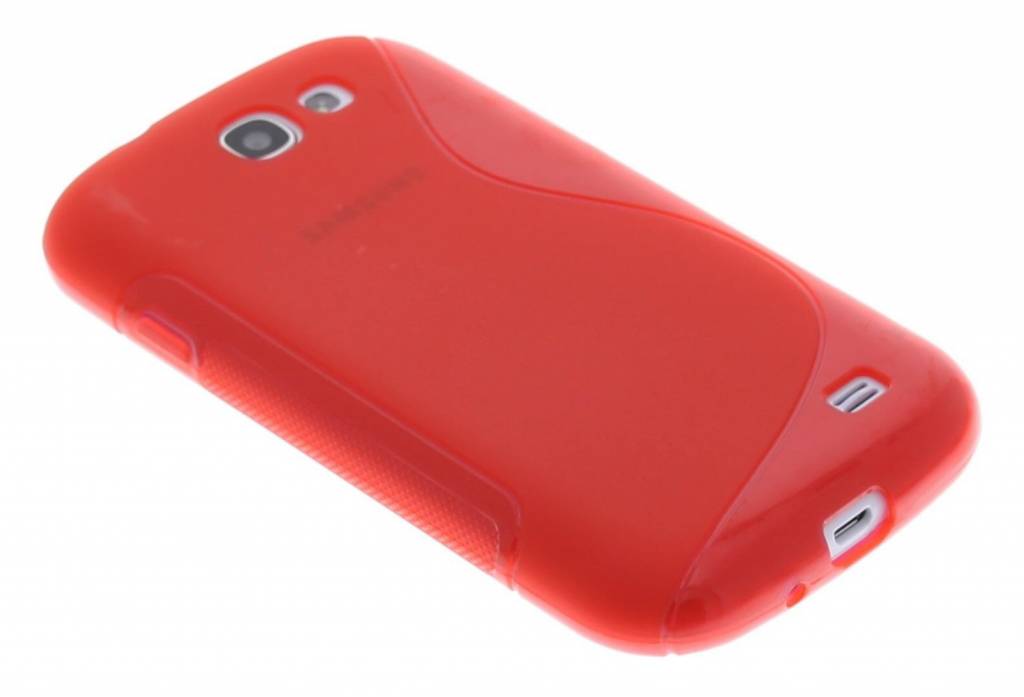 Image of Rood S-line flexibel TPU hoesje voor de Samsung Galaxy Express