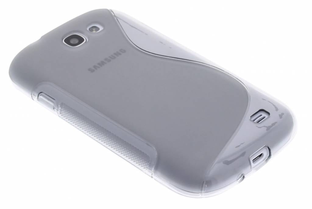 Image of Grey S-line flexibel TPU hoesje voor de Samsung Galaxy Express