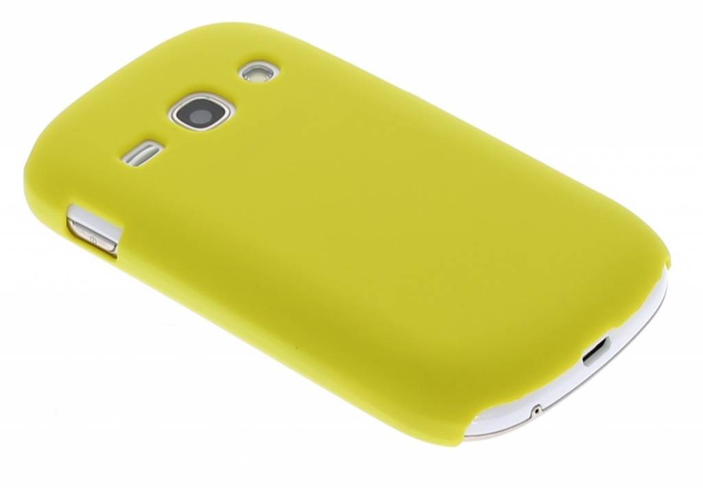 Image of Geel effen hardcase voor Samsung Galaxy Fame