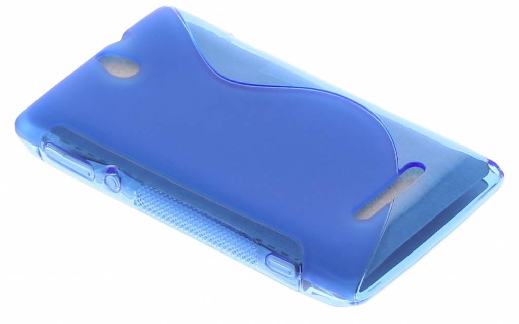Image of Blauw S-Line TPU hoesje Sony Xperia E