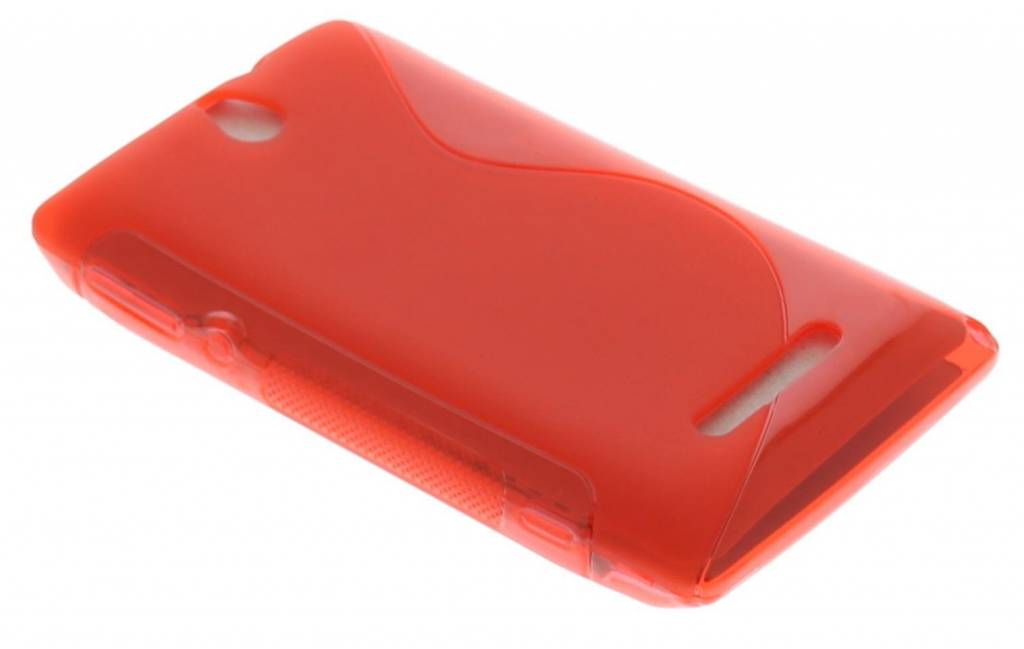 Image of Rood S-Line TPU hoesje Sony Xperia E