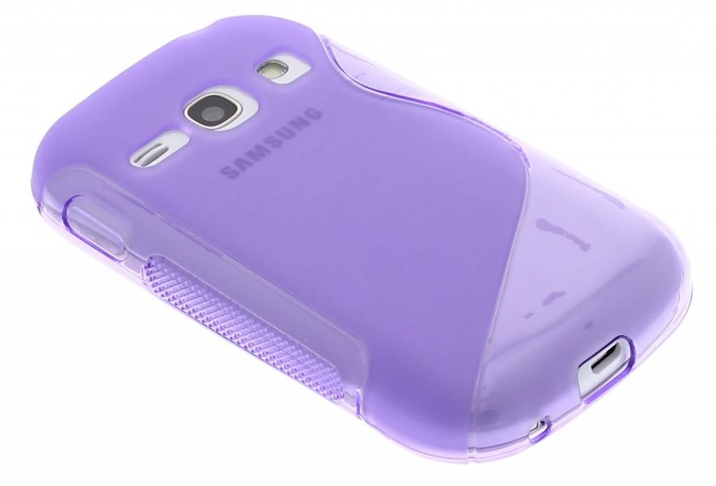 Image of Paars S-line TPU hoesje voor de Samsung Galaxy Fame