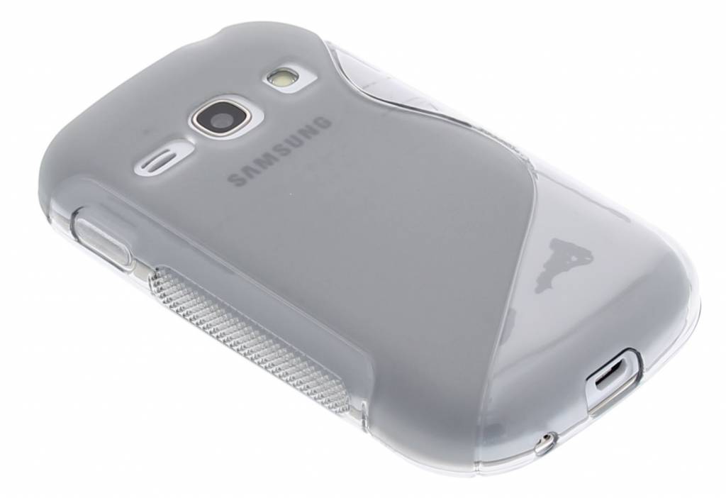 Image of Grijs S-line TPU hoesje voor de Samsung Galaxy Fame