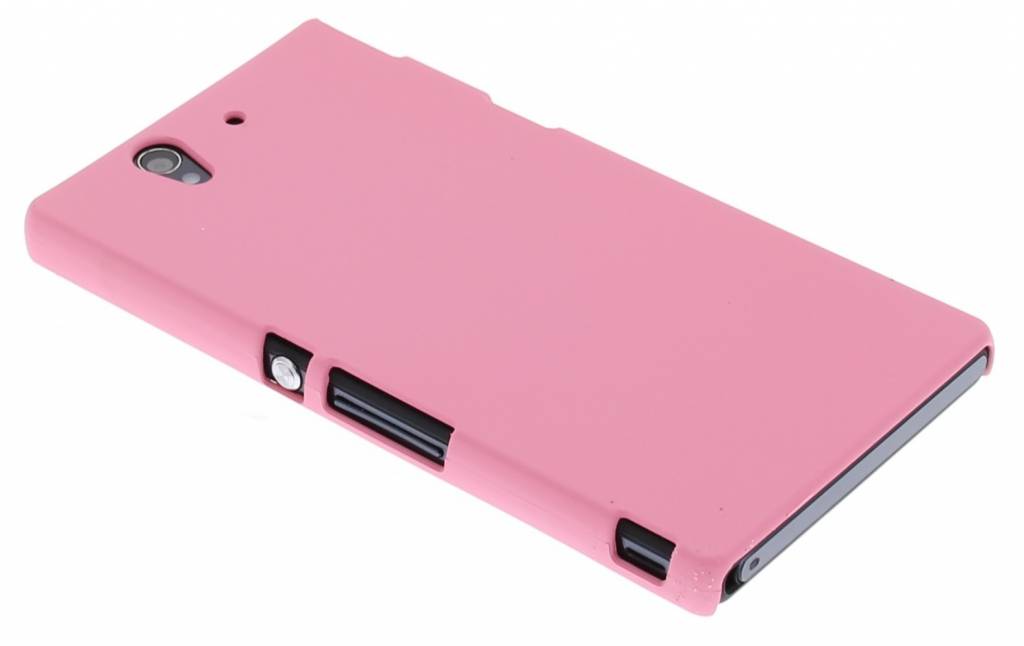 Image of Roze matte dunne hardcase voor de Sony Xperia Z