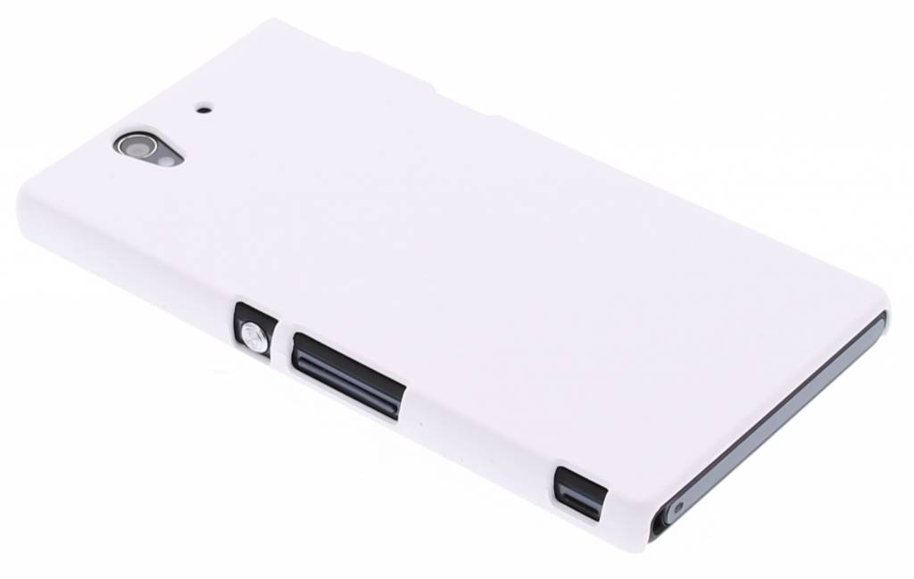 Image of Witte matte dunne hardcase voor de Sony Xperia Z