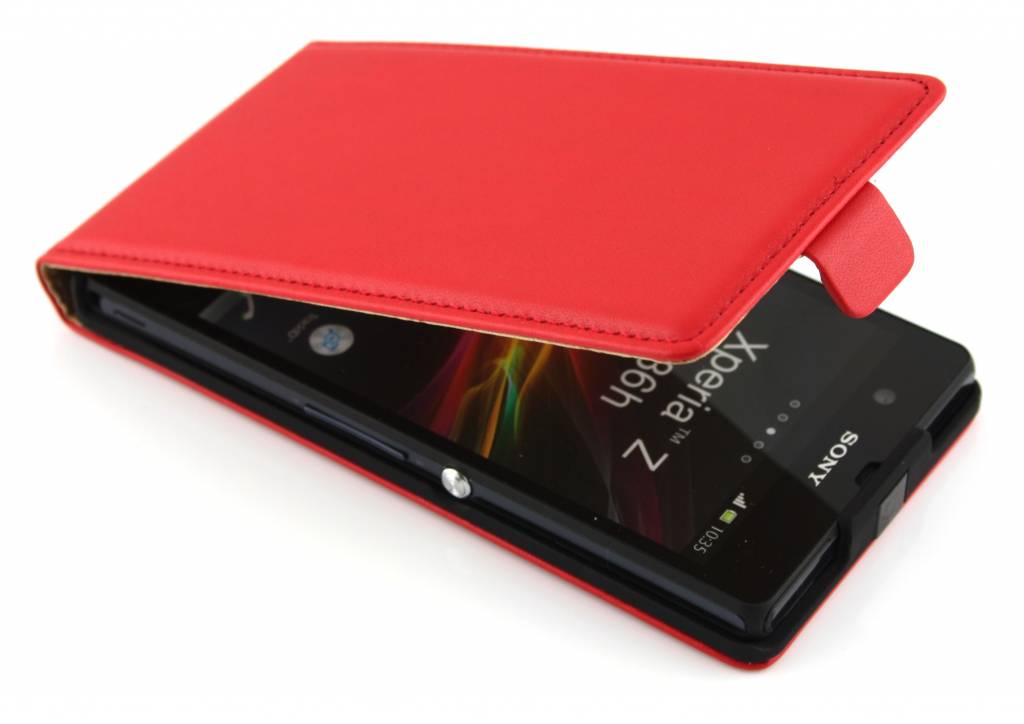 Image of Luxe sterke flipcase voor Sony Xperia Z