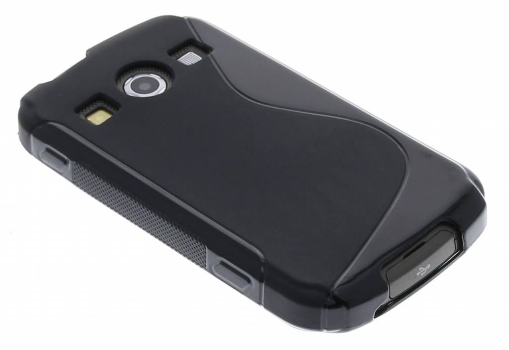 Image of Zwart S-line TPU hoesje voor de Samsung Galaxy Xcover 2